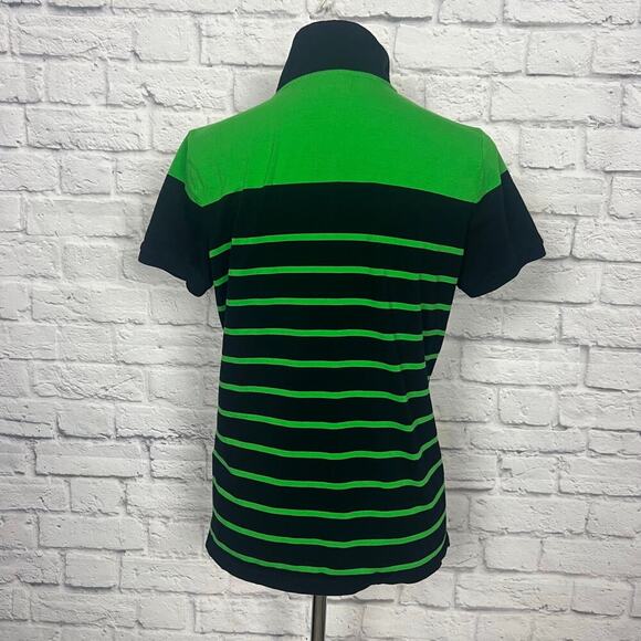 Lauren Active Ralph Lauren Black & Green Polo Shirt - Picture 4 of 8